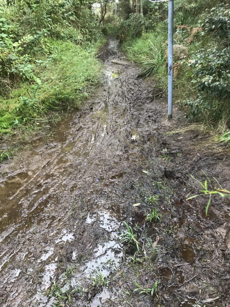 track damage