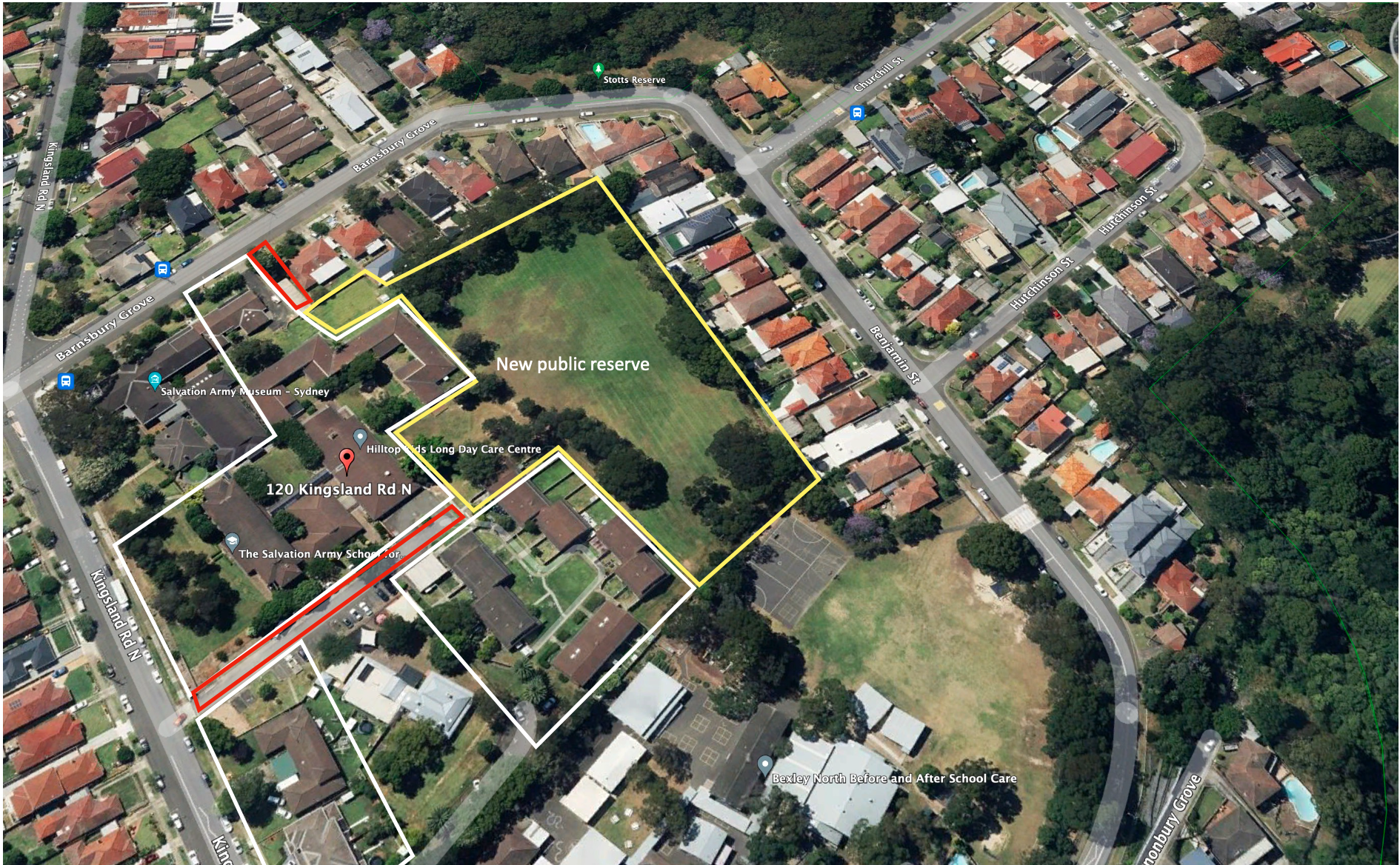plan of proposed subdivision
