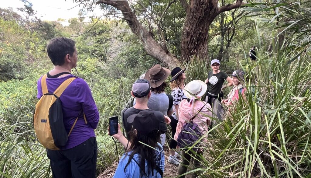 April guided walk with Ute