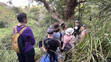 April guided walk with Ute
