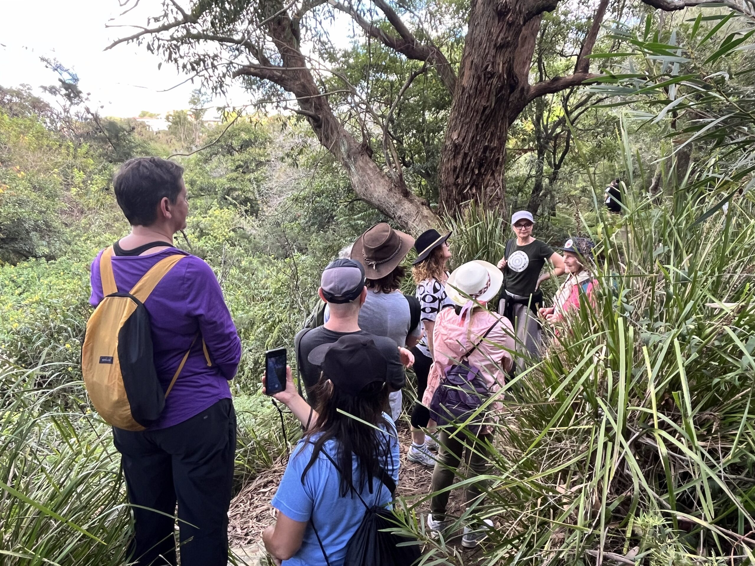 April guided walk with Ute